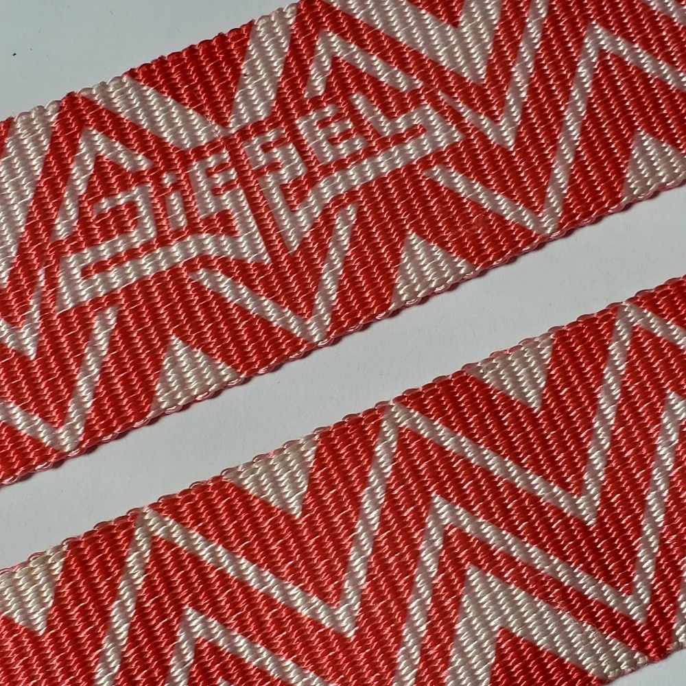 Diesel Vintage Retro‎ Chevron Red and White  Belt Size 36